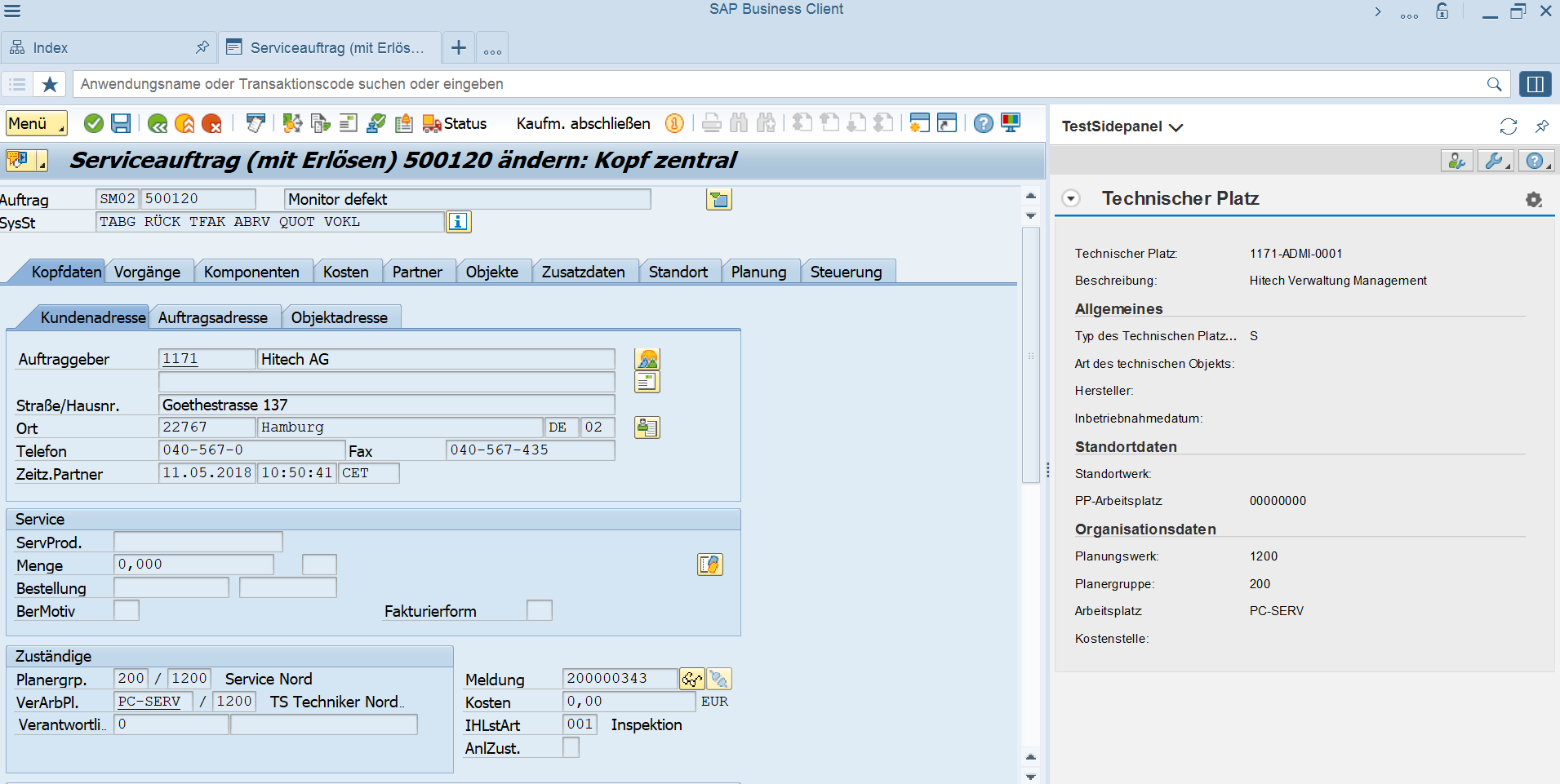 IW 32 - NWBC mit Sidepanel