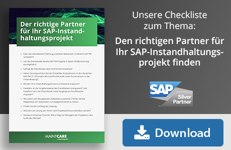 Sap Eam Ehemals Sap Pm Instandhaltung Mit Sap