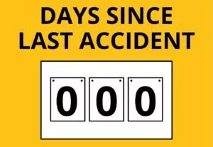 Tage seit dem letzten Unfall