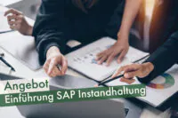 Einführung SAP Instandhaltung