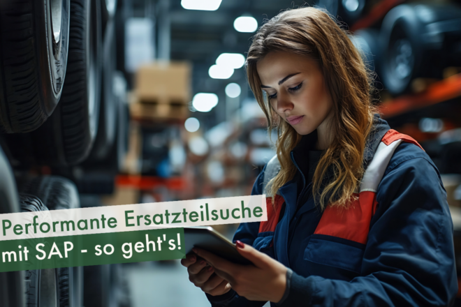 Performante Ersatzteilsuche mit SAP - so geht's!