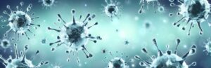 The Corona Virus - Microbiology And Virology Concept - 3d Rendering
