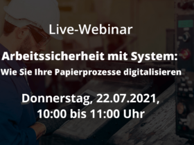 Live-Webinar: Arbeitssicherheit mit System: Wie Sie Ihre Papierprozesse digitalisieren